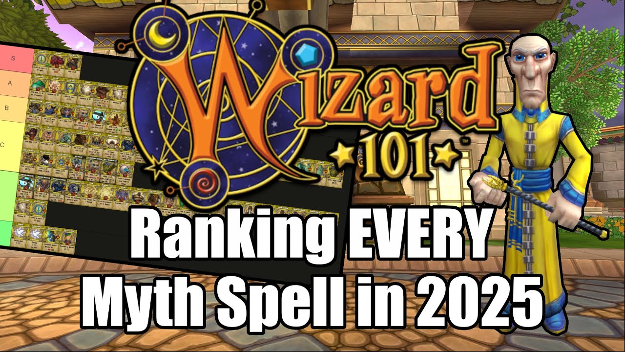 Ranking EVERY Myth Spell (PvE) in Wizard101