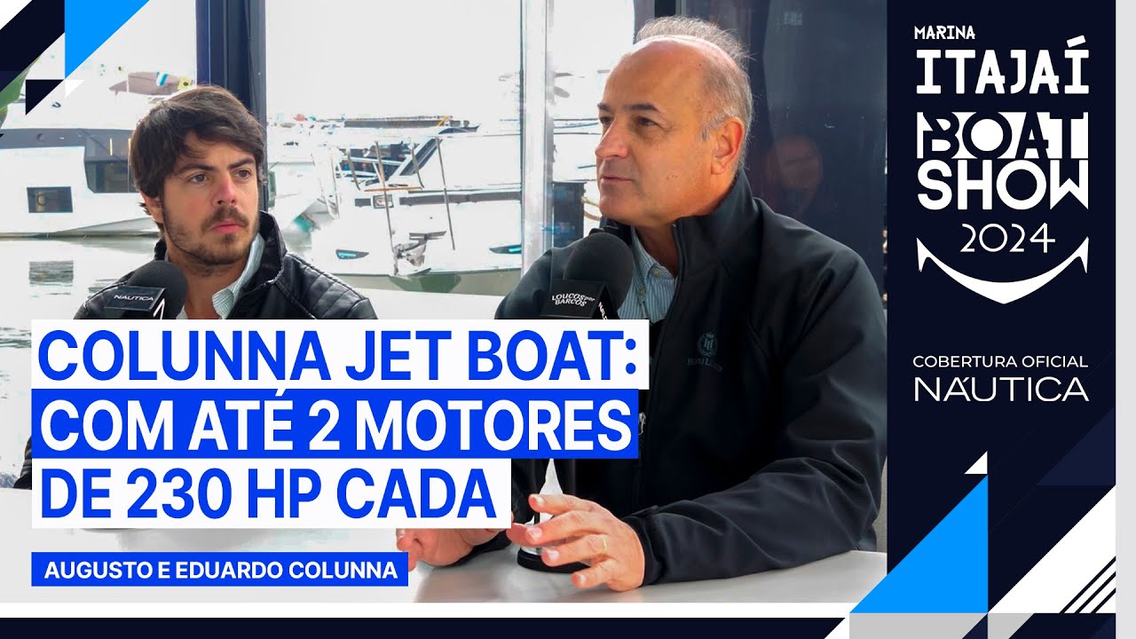 A volta dos jetboats Colunna | Marina Itajaí Boat Show 2024 | NÁUTICA