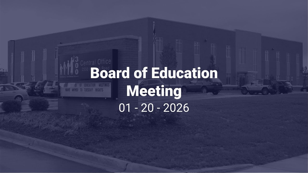 Board of Education Meeting (01-20-2026)