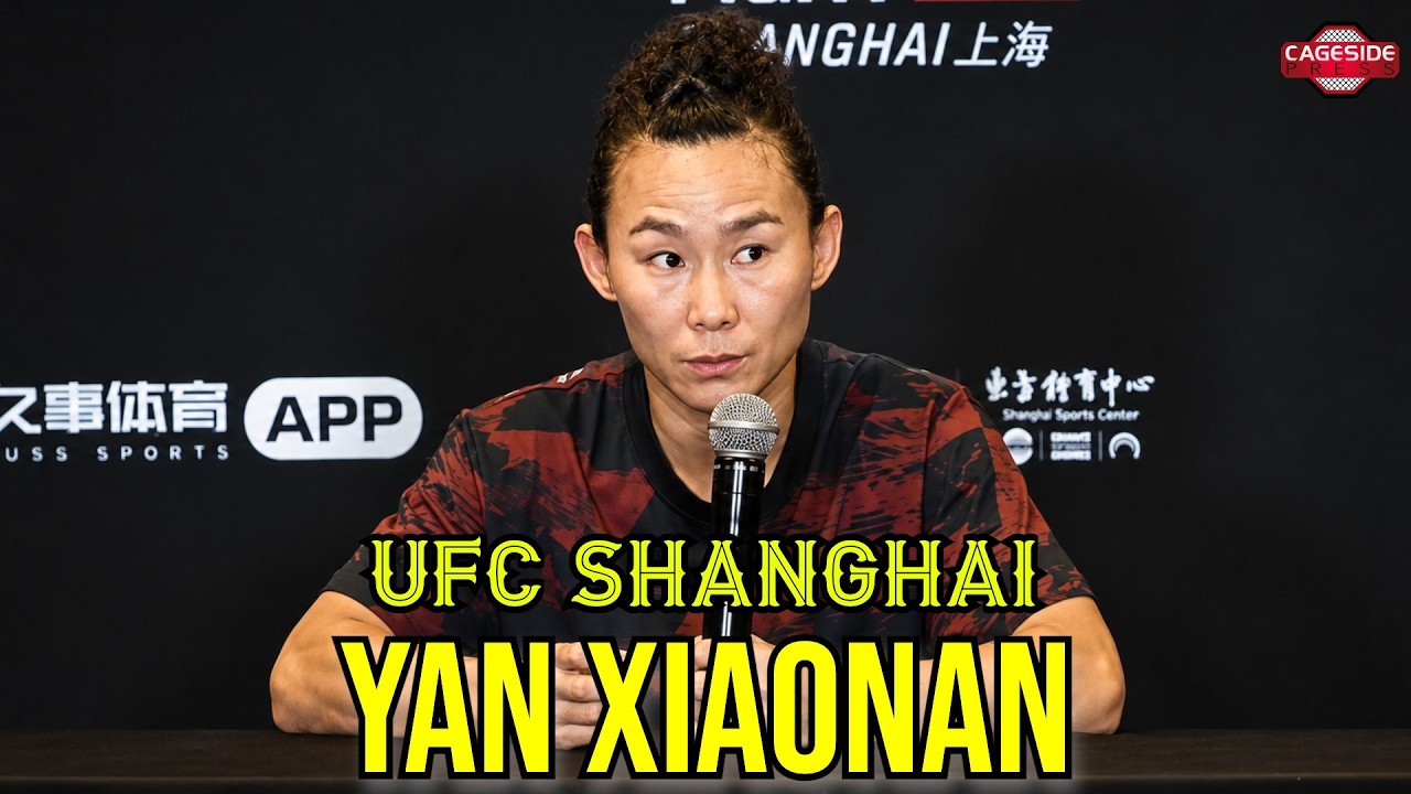 Yan Xiaonan Making Her Return Following A Broken Ankle | UFC Shanghai
