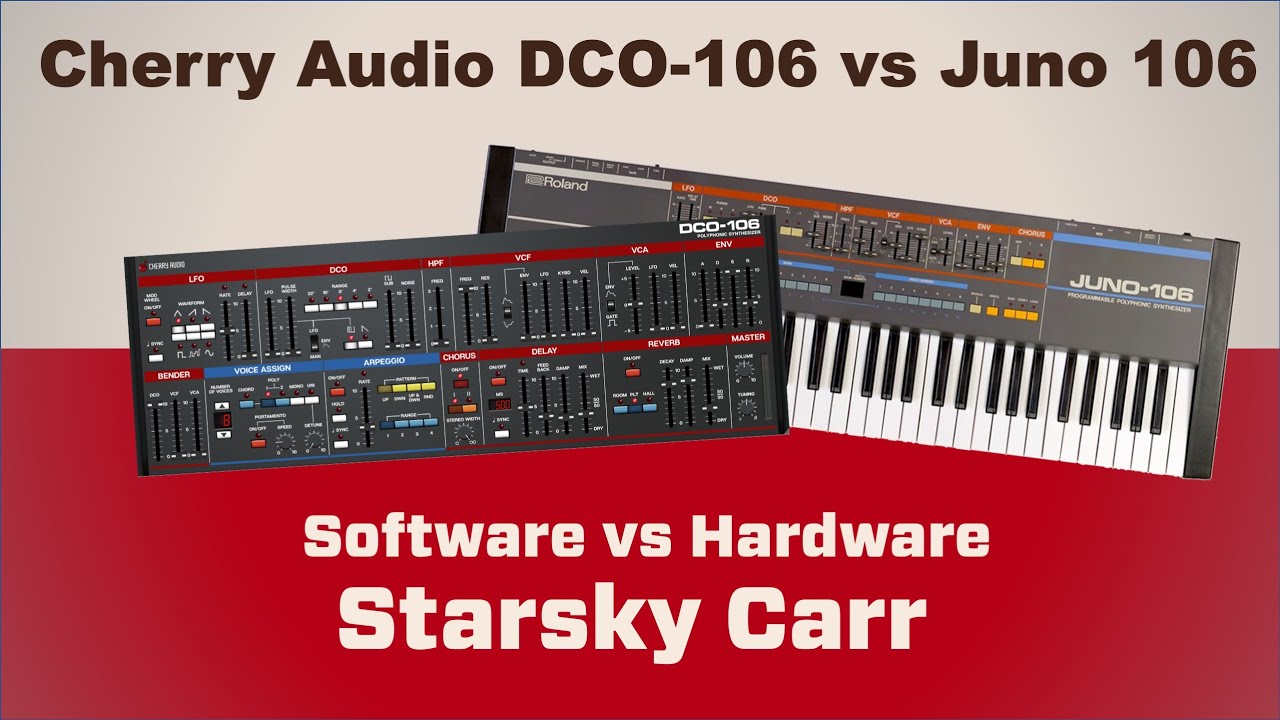 Cherry Audio DCO 106 против Juno 106