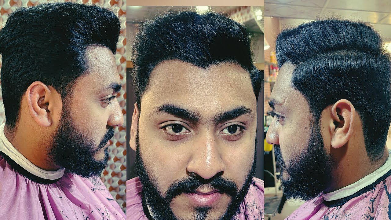 Best haircut style boys salon 2026 Pakistan boy fashion and beer style video #salon #fashion #style 