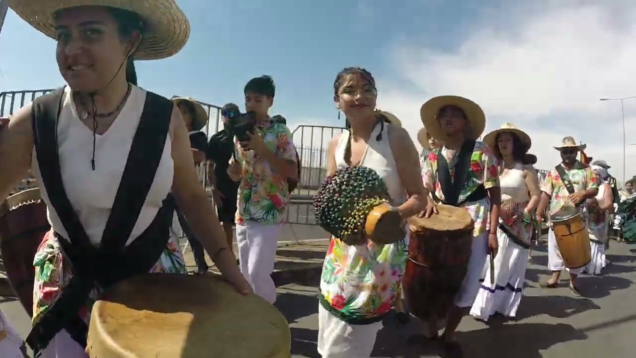 RAUL PERIC     CHILE ,ARICA, CARNAVAL ANDINO CON LA FUERZA DEL SOL ,GRUPO ORO NEGRO .-2026 .-