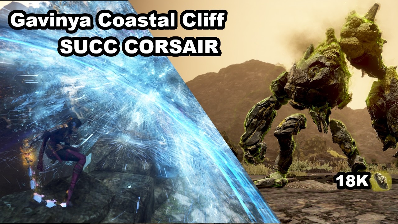 BDO ~ Succ Corsair ~ Gavinya Coastal Cliffs (Soluns) ~ 18k ( Yellow ls + agris)