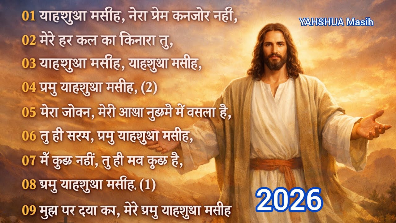 याहशुआ मसीह तेरा प्रेम कमजोर नहीं, YAHSHUA Masih #New #geet #worship #song #mashihsong #mashigeet 