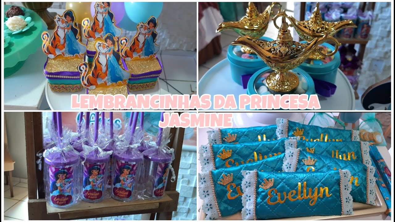 LEMBRANCINHAS DA PRINCESA JASMINE