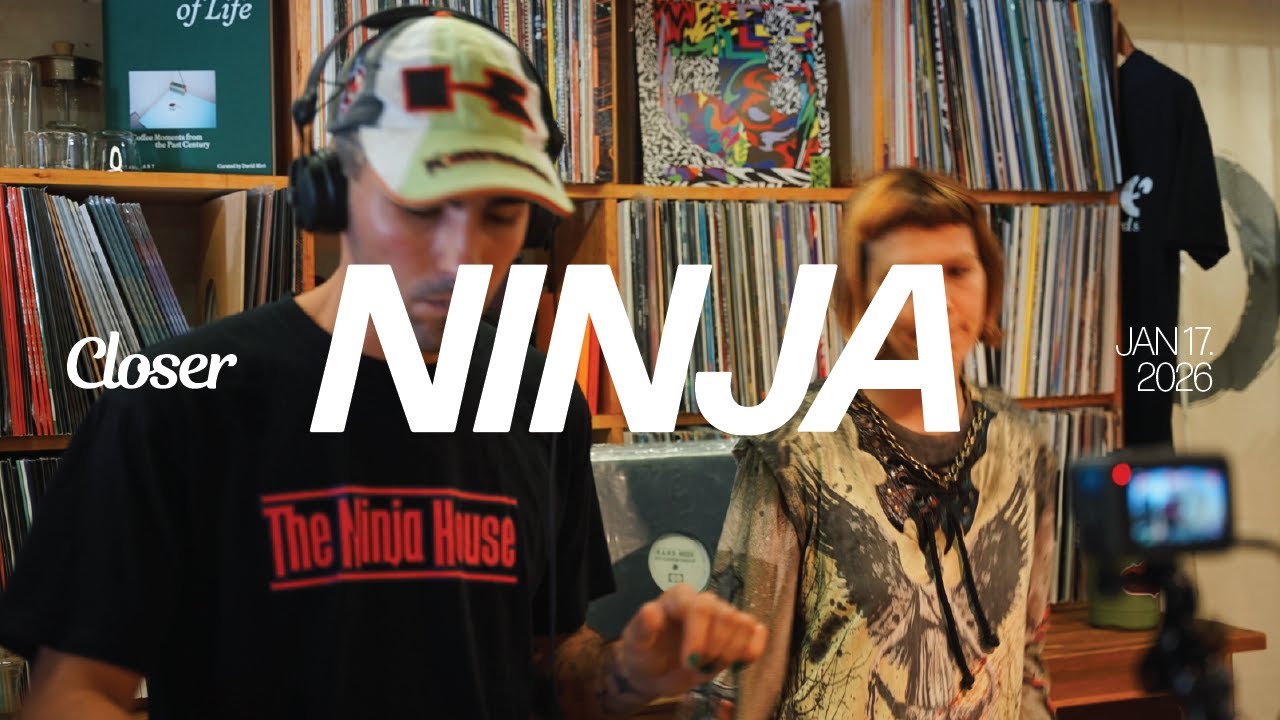 NINJA | Live In-Store Techno DJ Set @ Closer Record Store (Adelaide)