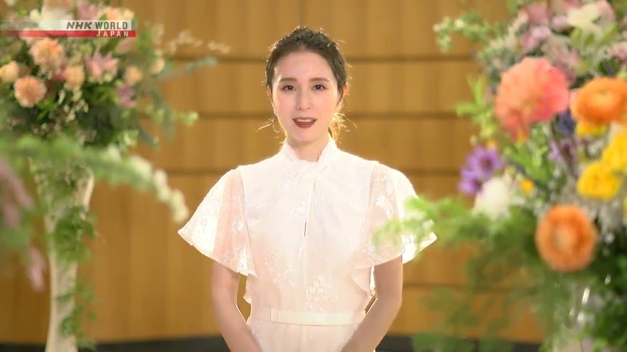 May J.  sings 