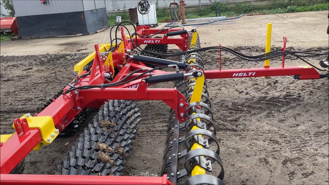 Helti Landroll 6200 henger prizma gyűrűkkel hidraulikus sim&iacute;t&oacute;val az EAgro Kft től