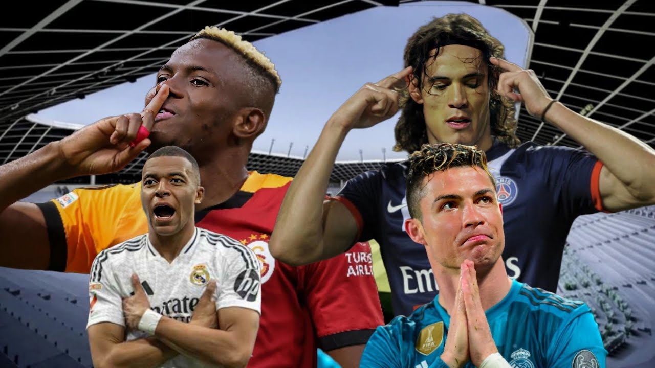 Golos INSANOS de Osimhen, Cavani, Mbappé e Cristiano Ronaldo | Momentos Incríveis no Futebol!