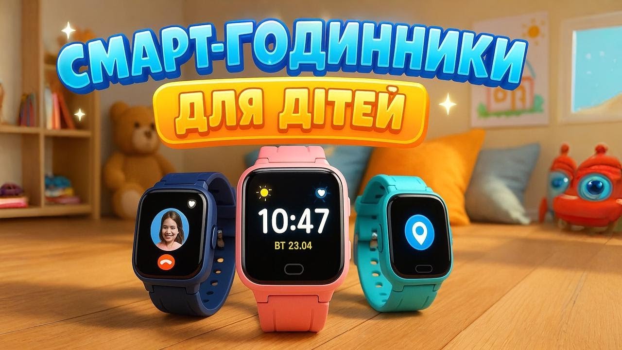 ТОП-5 дитячих смарт-годинників 2025 🔥 Найкращі розумні годинники для дітей з AliExpress! Рейтинг!