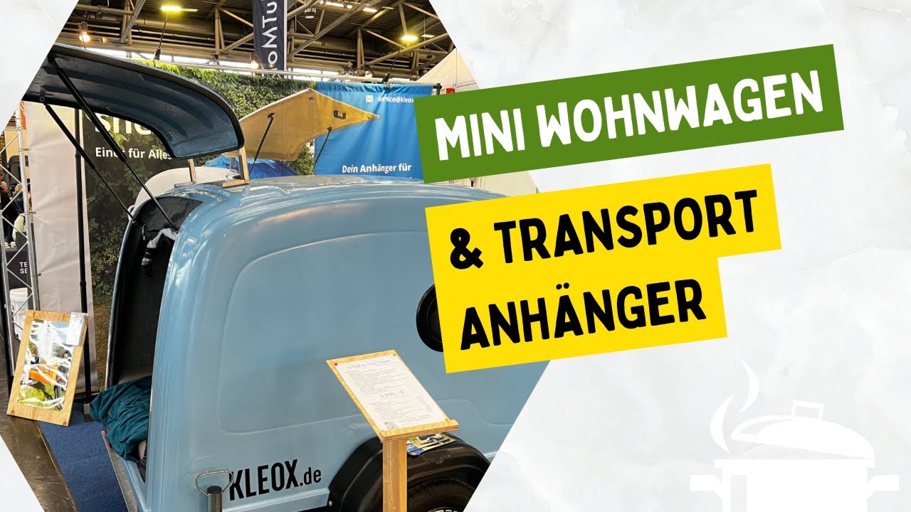 Der günstigste Wohn und Transport Anhänger in einem