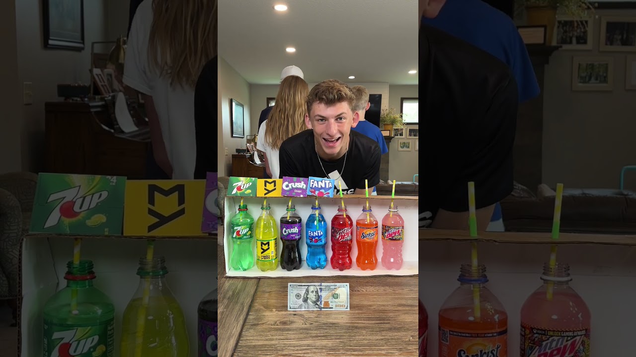 Drink Taste Test: Soda Edition 😃 #familygamechallenge #challenge #funnyfamilygames