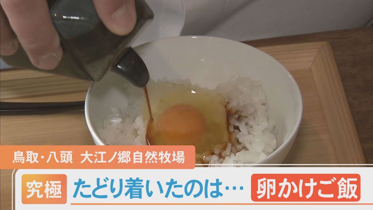 たどり着いたのは究極の「卵かけご飯」…大江ノ郷自然牧場の専門店オープン