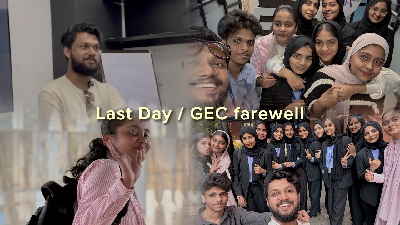 6 maasam poya pok / GEC / Last day Farewell 💔