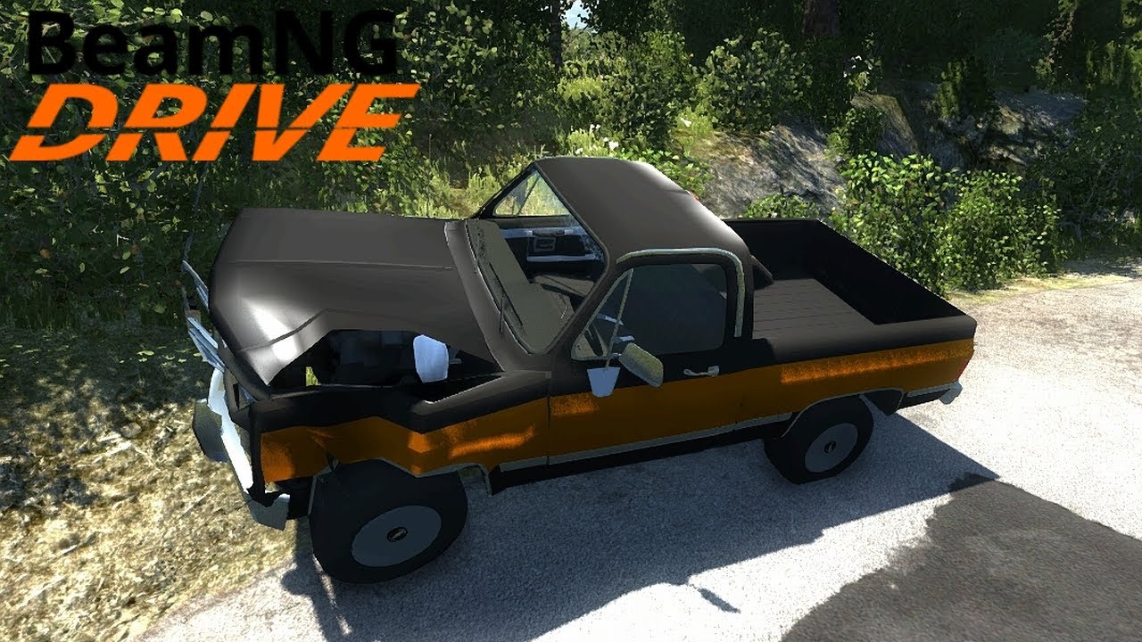 BeamNG DRIVE Alpha - Chevrolet Silverado 1500 1986 Test Drive