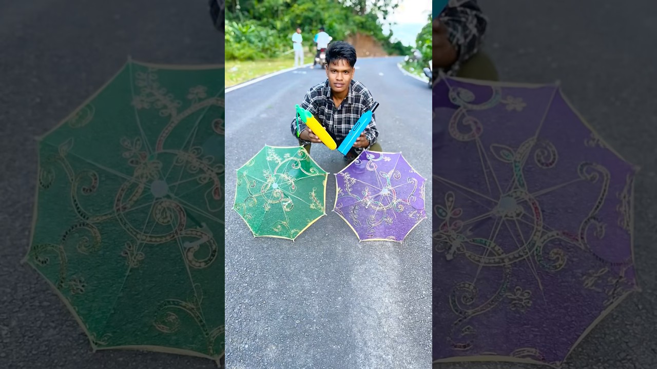 Small 3Ta Net Umbrella Vs Bottle And Corn 2Ta Umbrella Unboxing