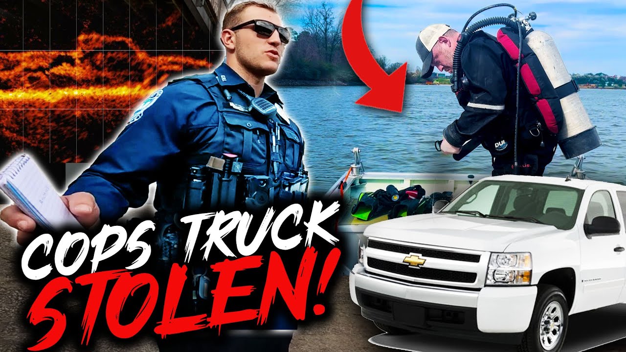 Cops Truck Stolen and NEVER Located! Did we Find it Underwater?
