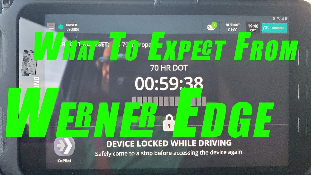What To Expect From Werner Edge