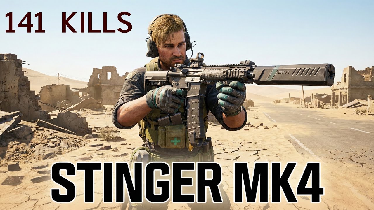 141 KILLS!  MK4 META in Delta Force Mobile | Stinger Gameplay