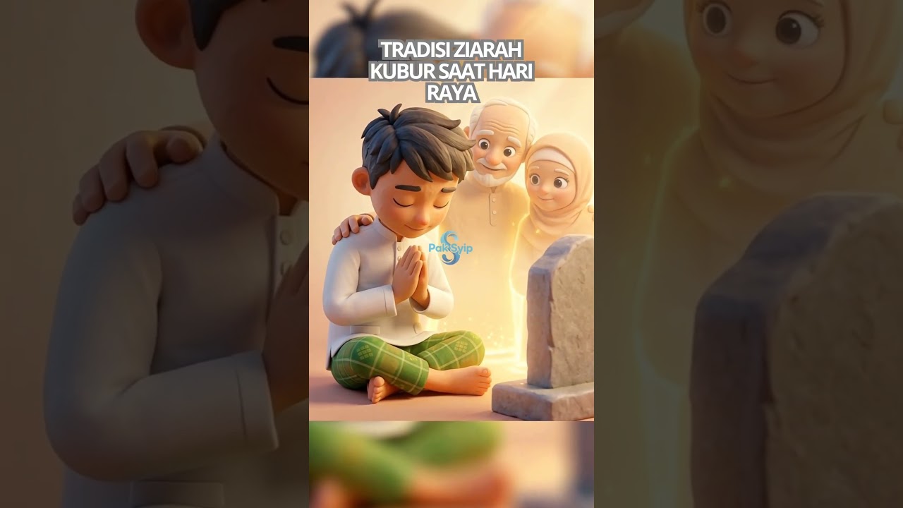 Animasi | Tradisi Ziarah kubur (nyekar) saat menjelang hari raya
