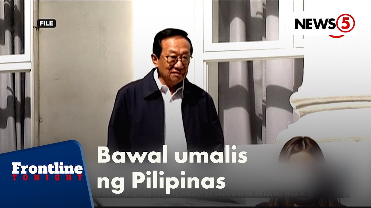 Sen. Jinggoy, ex-DPWH Sec. Bonoan at 3 iba pa, hindi papayagang umalis ng bansa | Frontline Tonight
