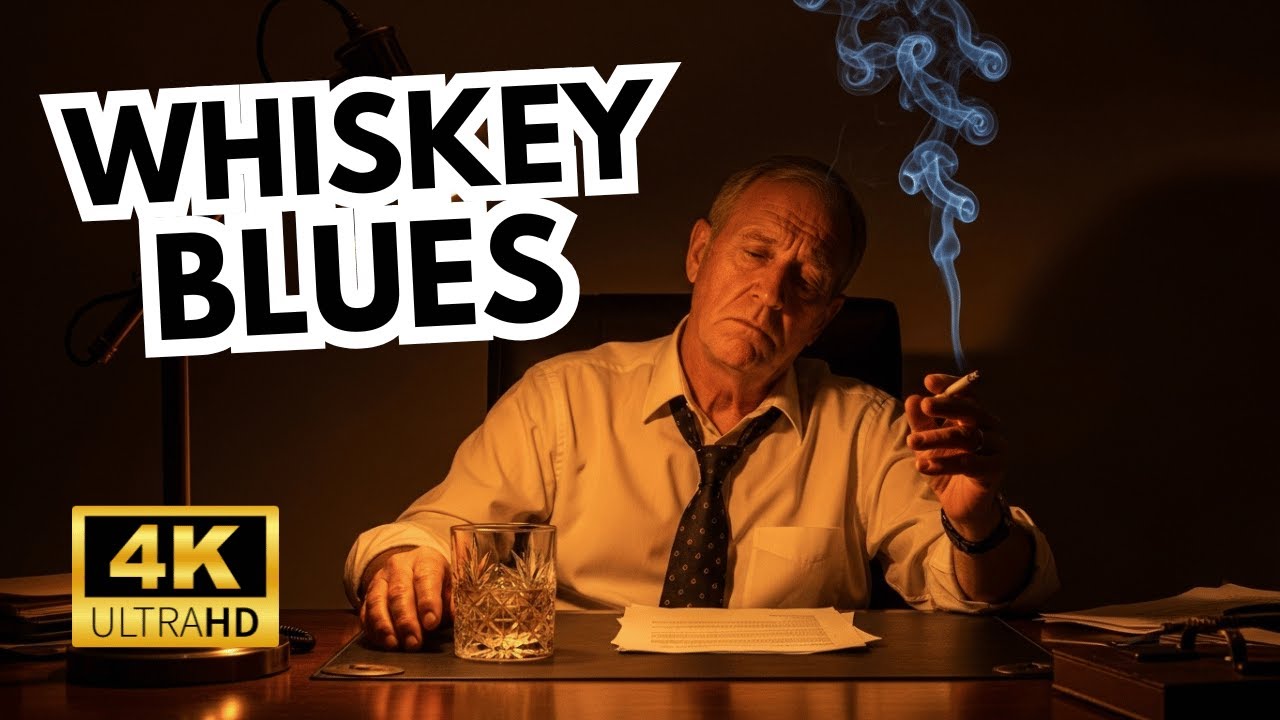 Chicago Blues Night | Relaxing Old School Blues For Calm Work & Late Night Escape