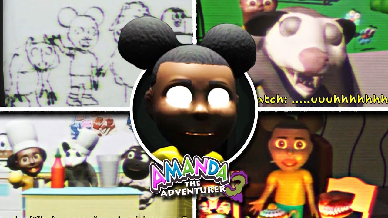 Amanda the Adventurer 3 - All Tapes + Secret Ending (Showcase)