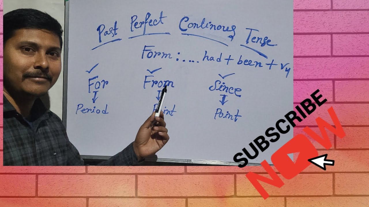 past perfect tense#use of for from since#form of past perfect tense