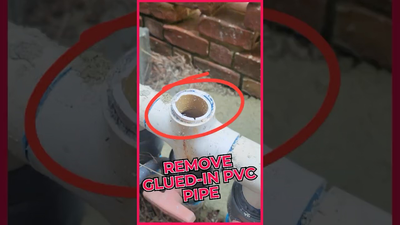 PVC Pipe Glue Hack You NEED to Know! 💡🛠️ #lifehacks cks #DadHowDoI #DadHelp