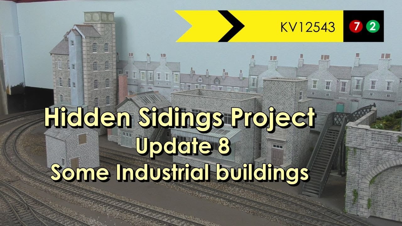 Hidden sidings update 8 Some Industrial buildings