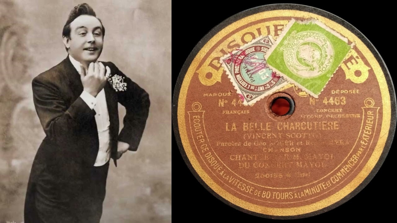 Félix Mayol - La belle charcutière - 1925