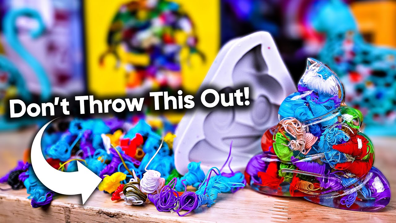 Turning your 3D Printer Poop into ART!