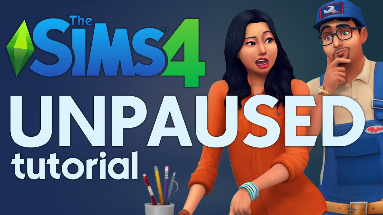 How to Leave Your Sims UNPAUSED Tutorial | The Sims 4
