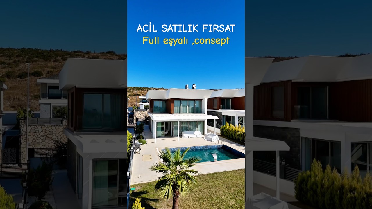 DİDİM&rsquo;DE KA&Ccedil;MAZ FİYATA SATILIK L&Uuml;KS VİLLA #didim #satılık #villaturu