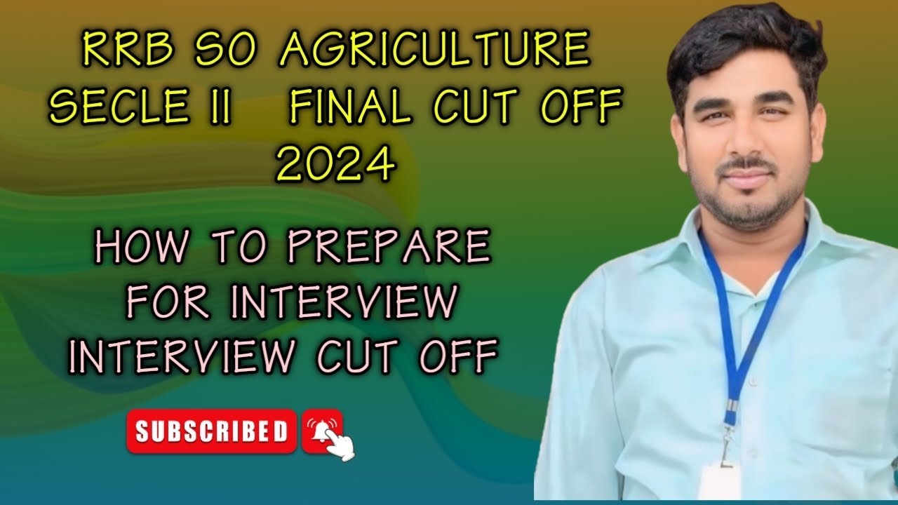 ibps rrb so scale II Agriculture cut off 2024libps rrb afo expected cut off 2024