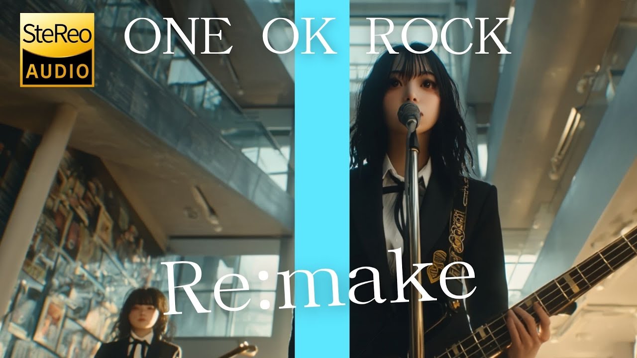 Re:make / ONE OK ROCK 🎸放課後の女子高生軽音部が 歌ってみた [AI Sing Cover kAthrsIs -カタルシス-]