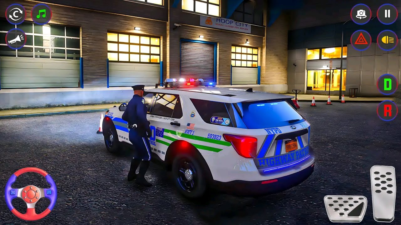 Police Game Real Police Chase🌆 Realistic 3D Urban Environment