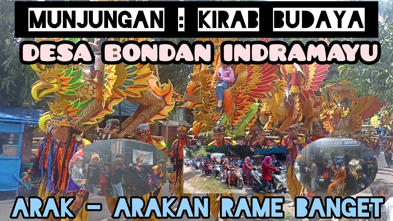 BUDAYA MUNJUNGAN MASYARAKAT DESA BONDAN KEC SUKAGUMIWANG INDRAMAYU // ARAK ARAKAN RAME BANGET