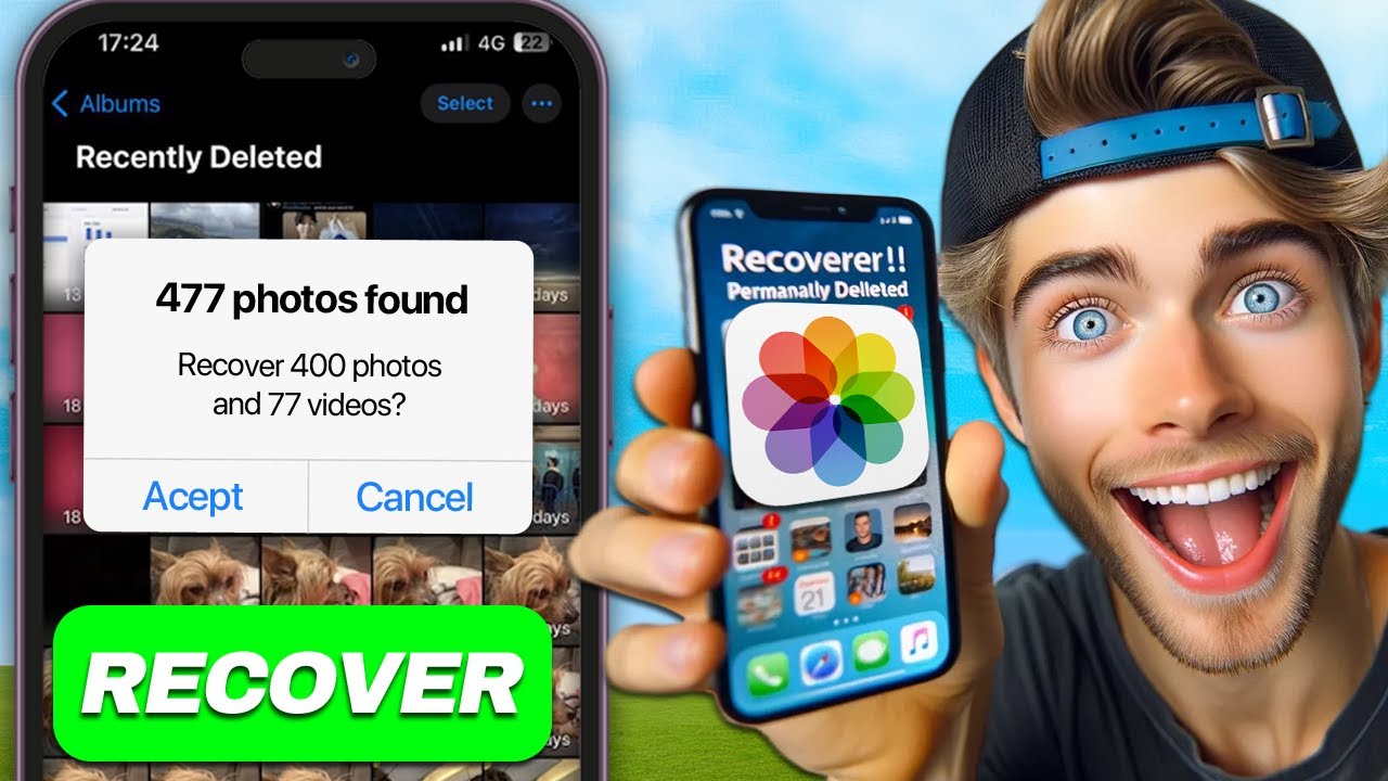 ✅ How to Recover Permanently Deleted Photos and Videos on iOS (iPhone/iPad)