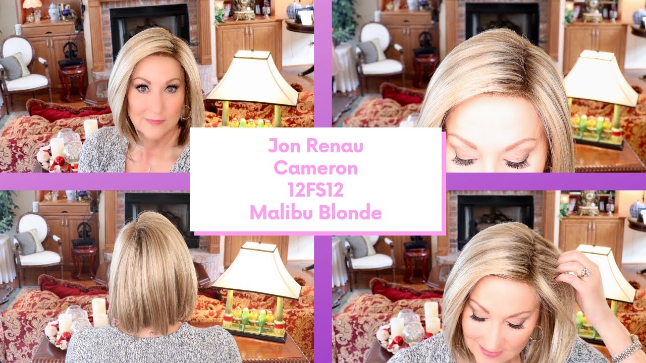 Jon Renau CAMERON Wig Review | 12FS12 Malibu Blonde | Crazy Wig Lady