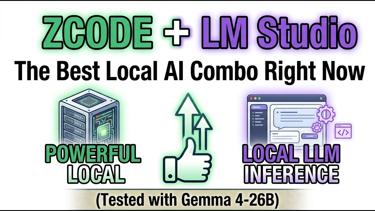 ZCODE + LM Studio: The Best Local AI Combo Right Now (Tested with Gemma 4-26B)