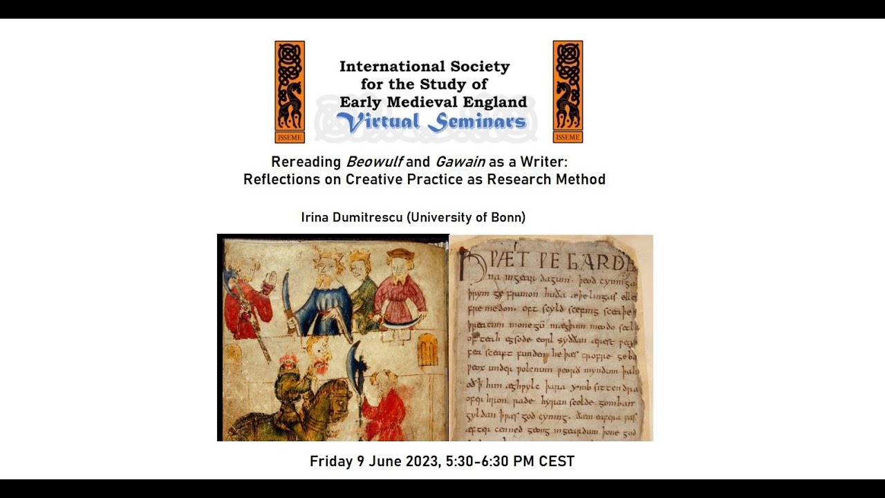 “Rereading Beowulf and Gawain and the Green Knight as a Writer
