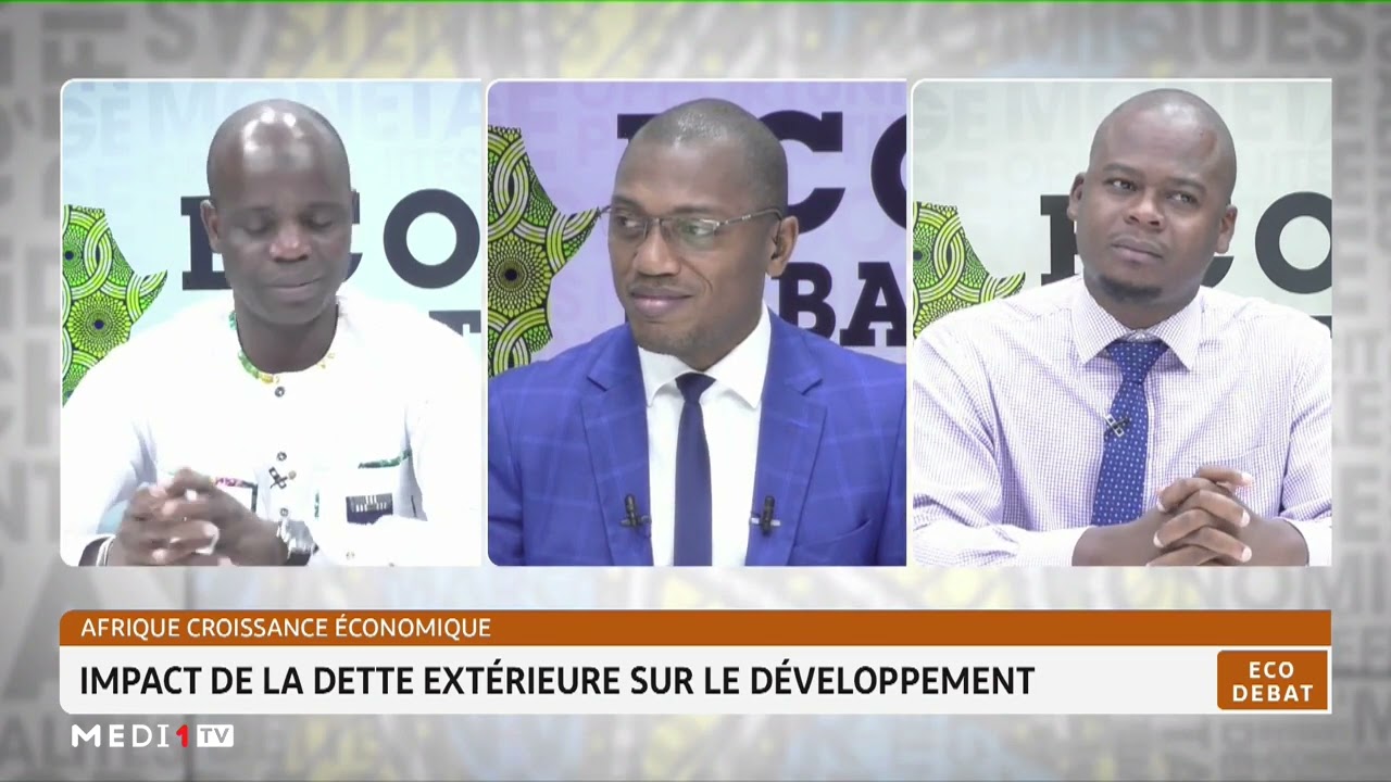 #ÉcoDébat .. Afrique croissance économique: impact de la dette extérieur sur le développement