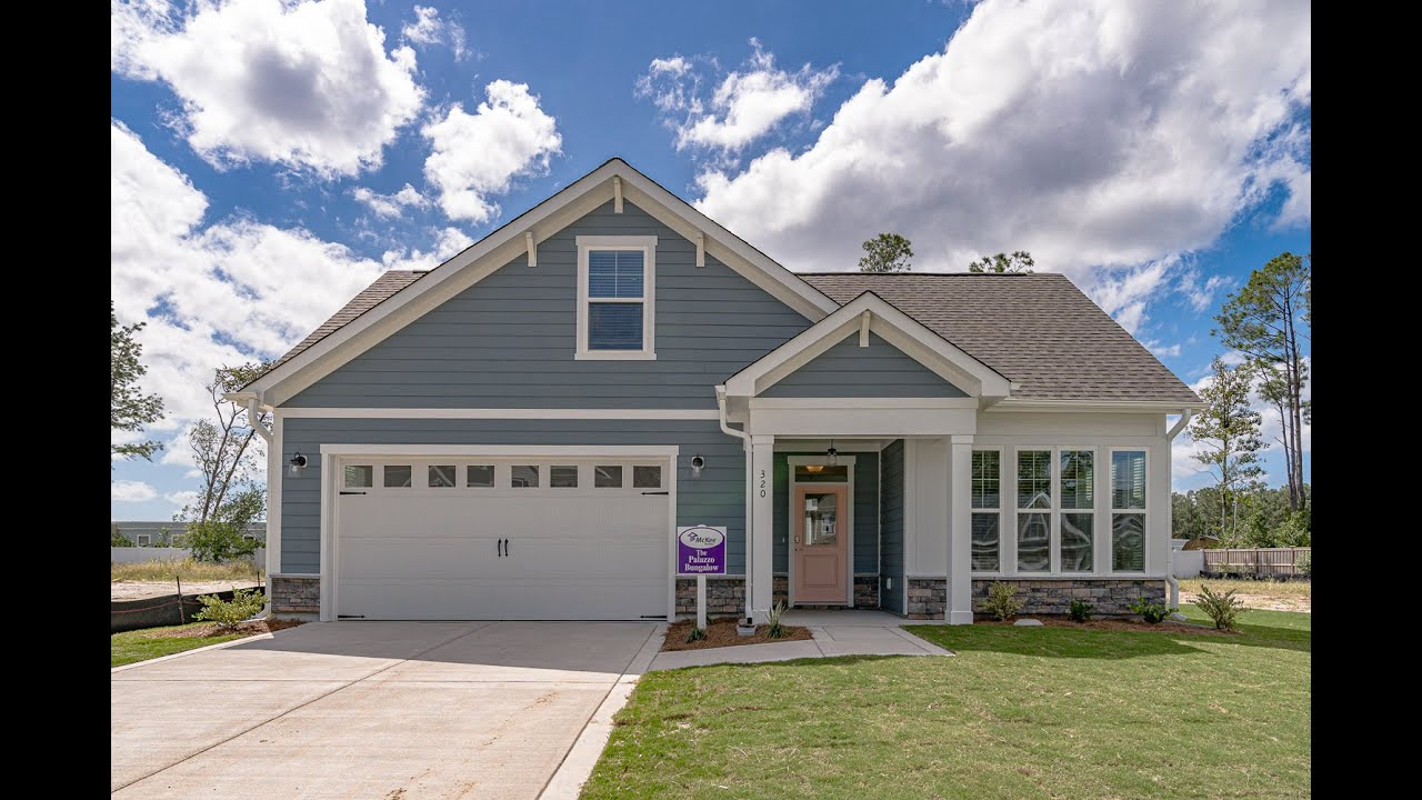 The Palazzo Floorplan - The Courtyards at Scotts Hill Village Model Home