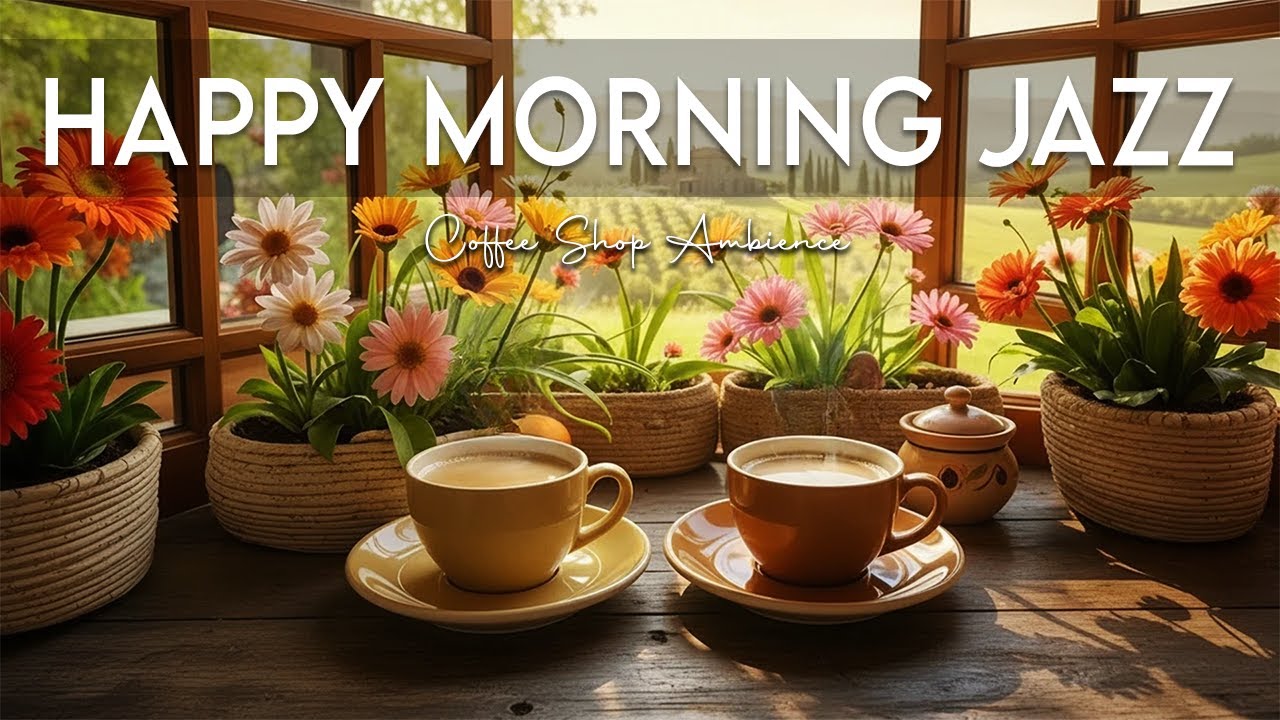 Happy Morning Jazz☕ February Bossa Nova Instrumental & Relaxing Jazz Cafe Music for Studying'
