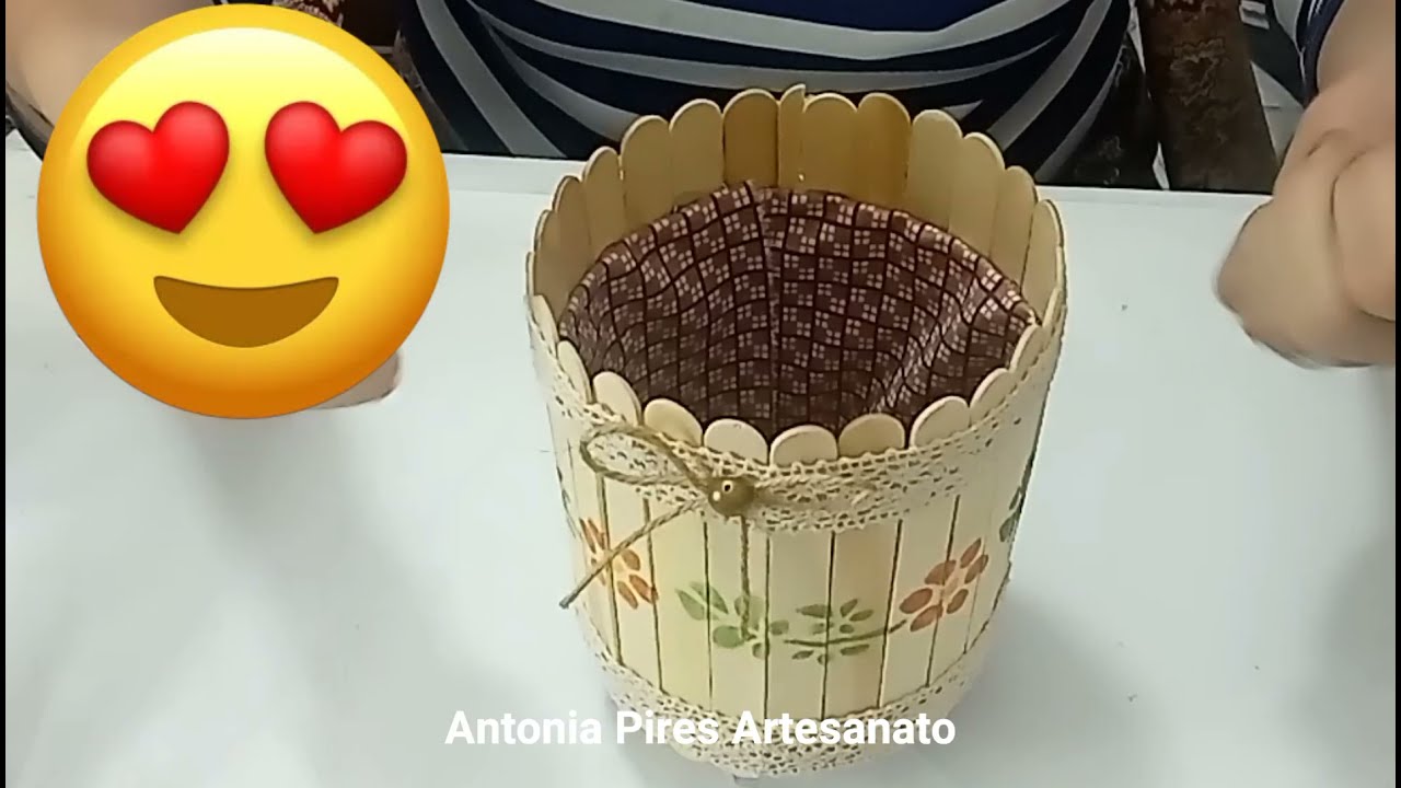 DIY IDEIA COM EMBALAGEM DE ÁGUA SANITÁRIA - TRANSFORME !!!