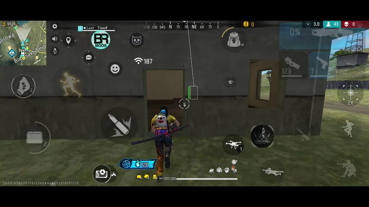 FREE FIRE MAX LIVE HACK RANK PUSHING || FRER FIRE PANEL APK LIVE MAIN ID SAFE