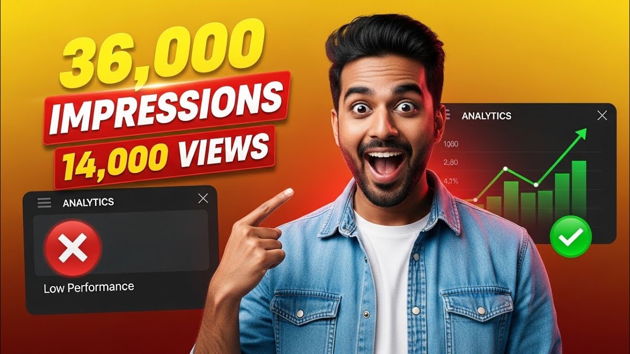 YouTube Impressions Kaise Barhayein | YouTube Views Kaise Aate Hain 