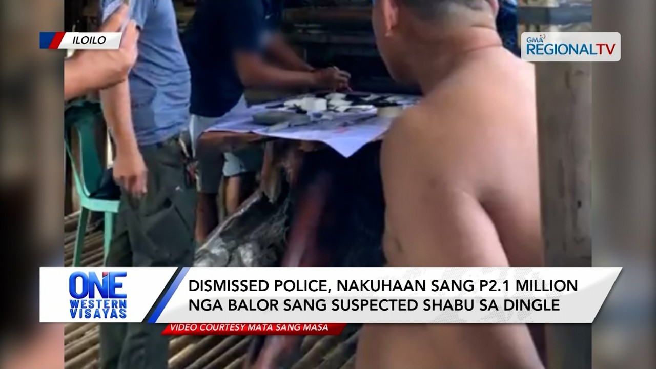 Dismissed police, nakuhaan sang P2.1 million nga balor sang suspected shabu | One Western Visayas